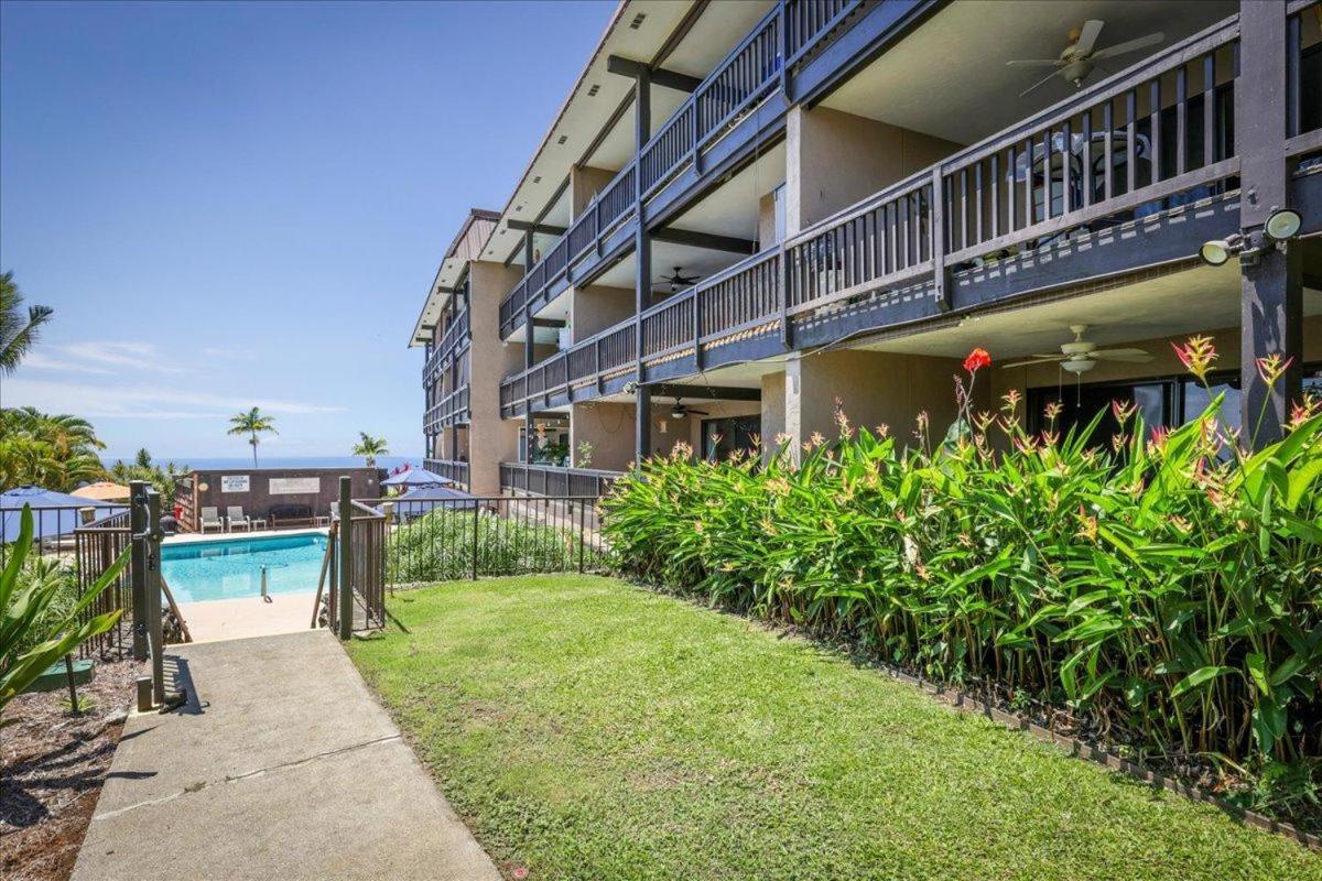 Kona Westwind 1 New! Quiet Ocean-View 1St Floor | Patio | Pool Villa Kailua-Kona Exteriör bild